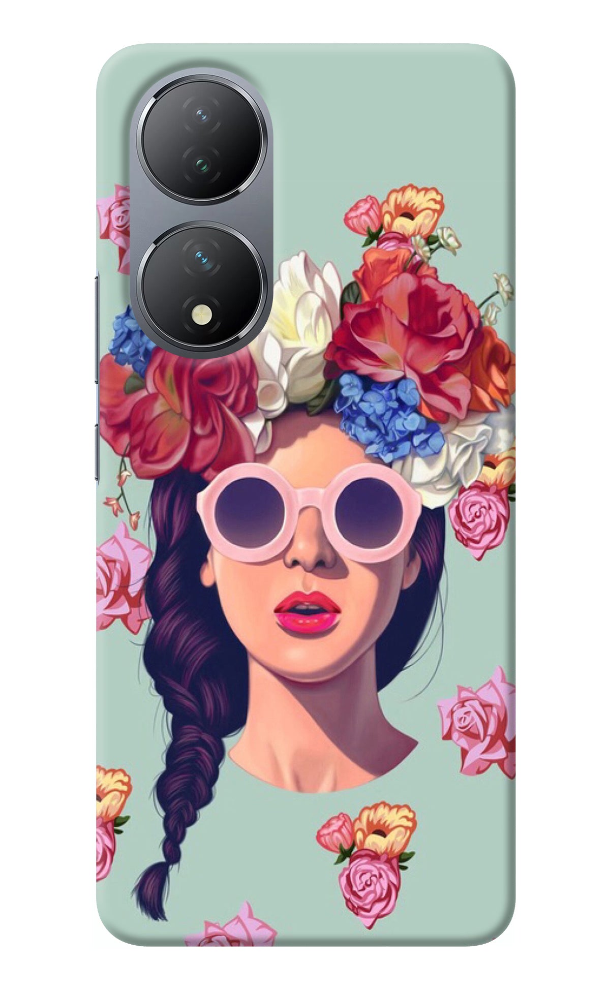 Pretty Girl Vivo Y100 Back Cover