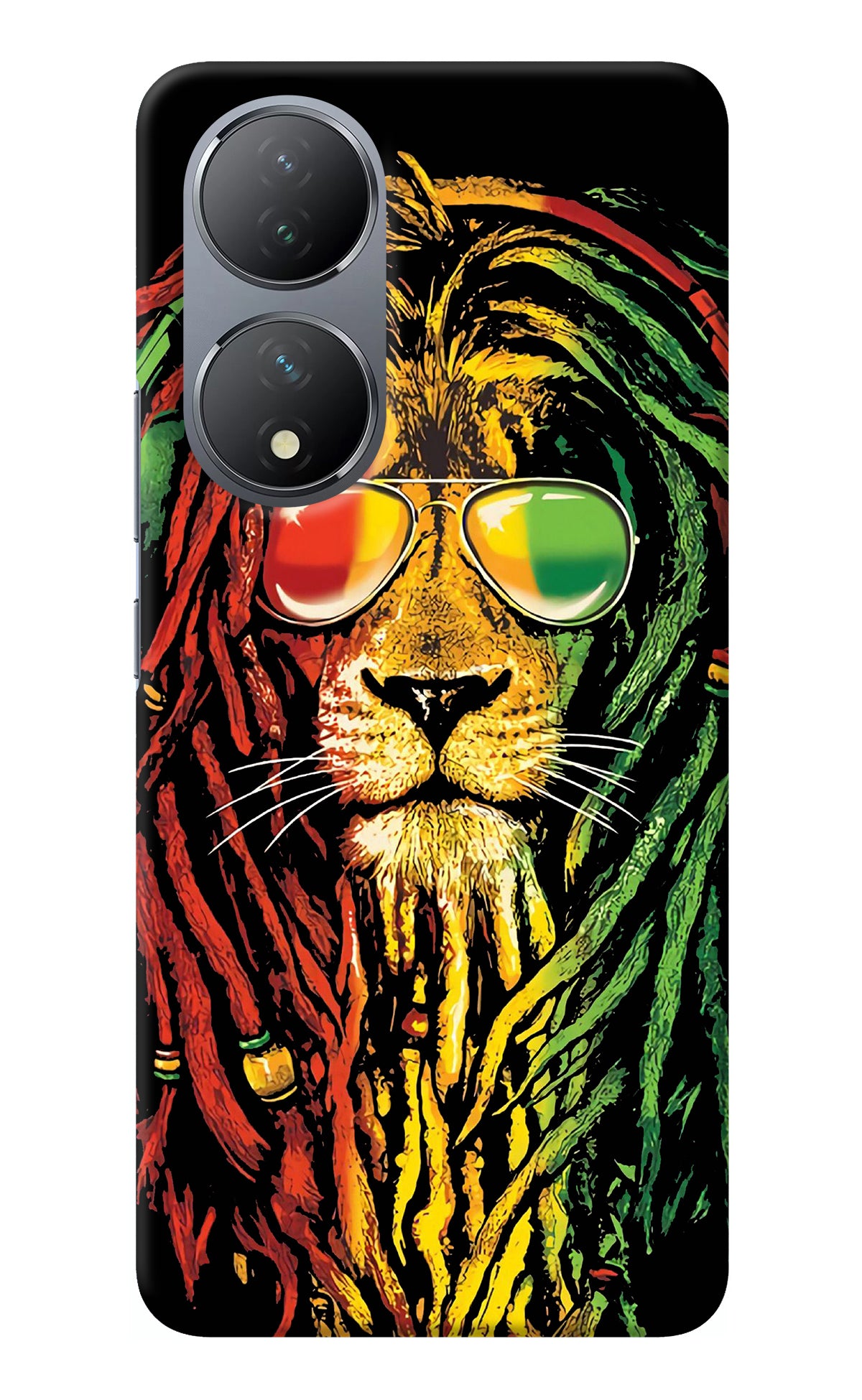 Rasta Lion Vivo Y100 Back Cover