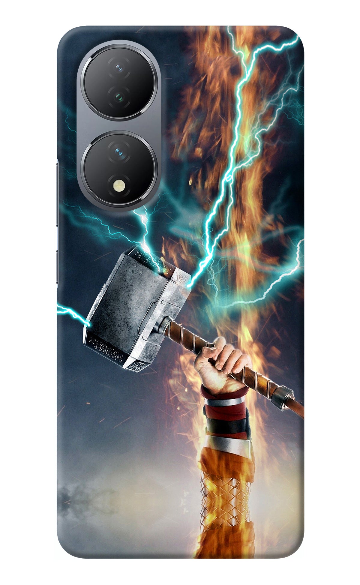 Thor Hammer Mjolnir Vivo Y100 Back Cover