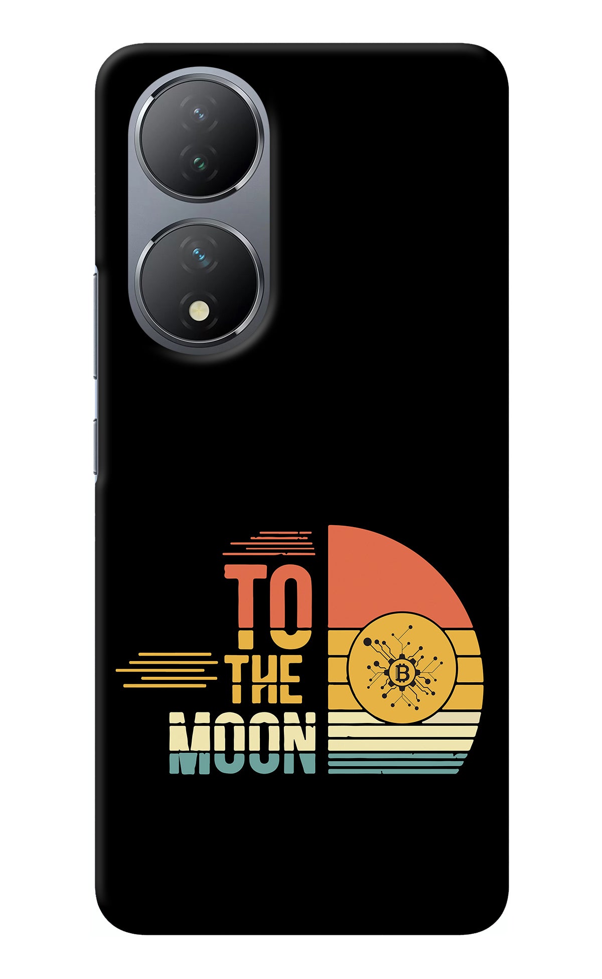 To the Moon Vivo Y100 Back Cover