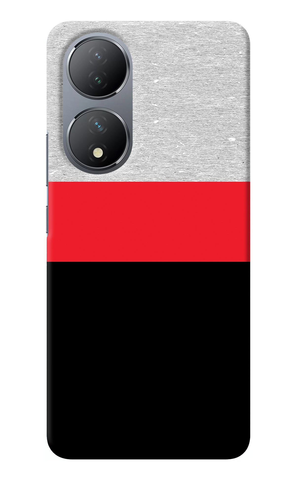 Tri Color Pattern Vivo Y100 Back Cover