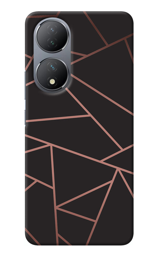 Geometric Pattern Vivo Y100 Back Cover