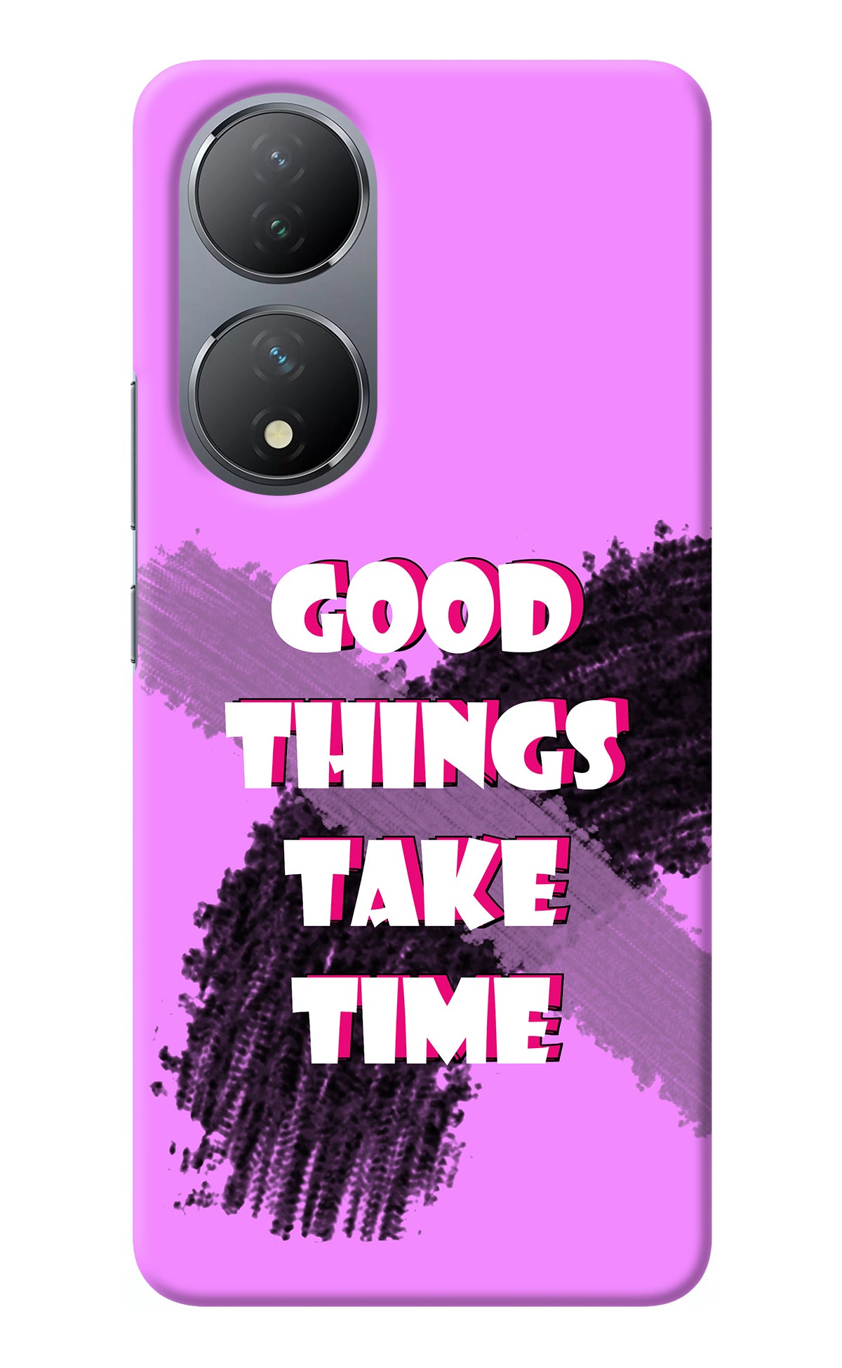 Good Things Take Time Vivo Y100 Back Cover