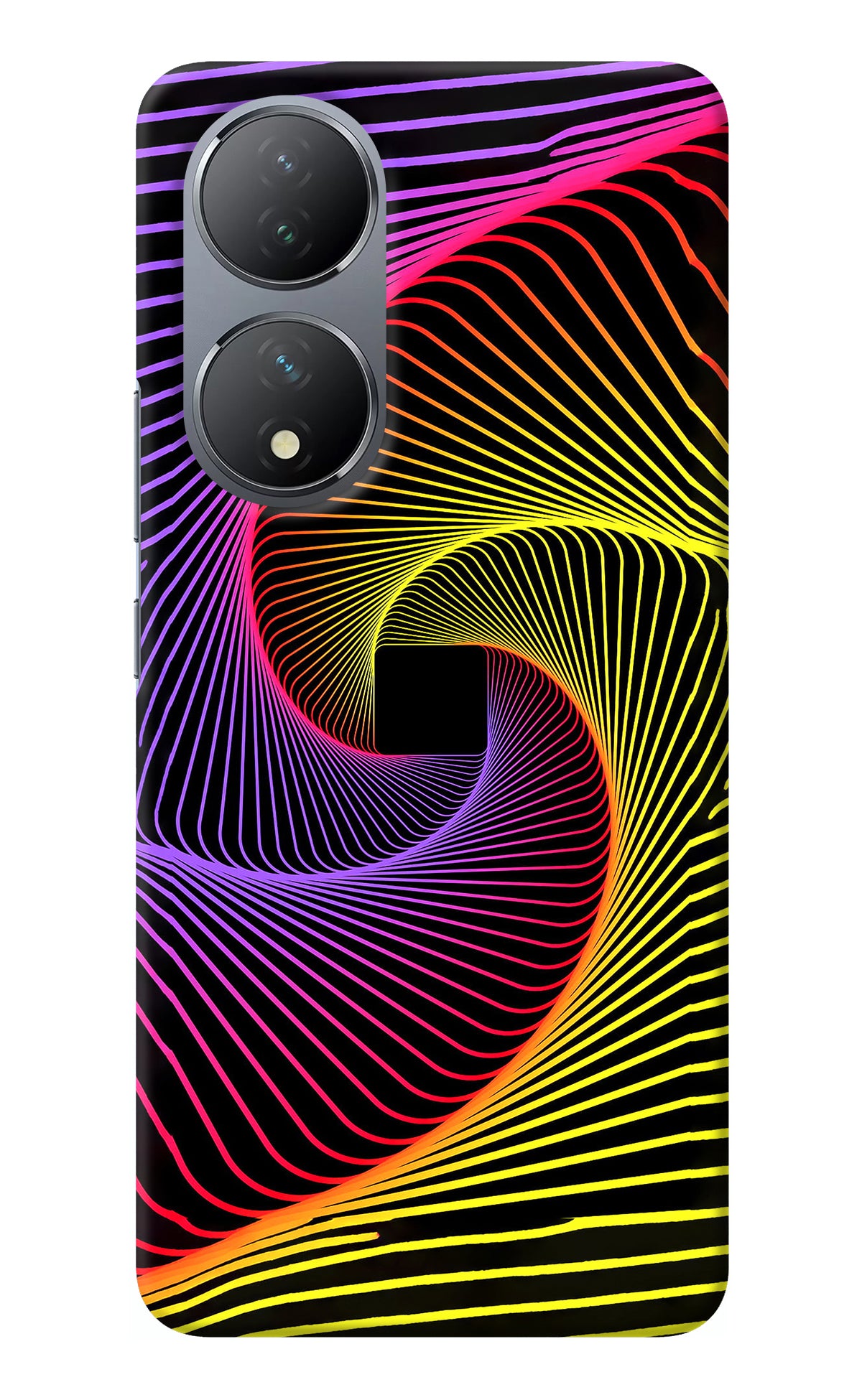 Colorful Strings Vivo Y100 Back Cover