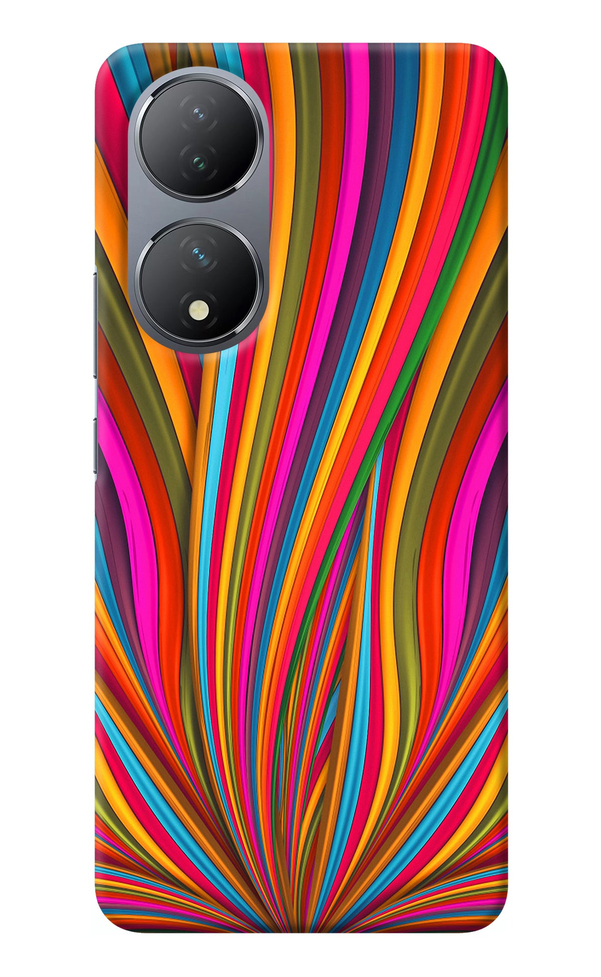 Trippy Wavy Vivo Y100 Back Cover