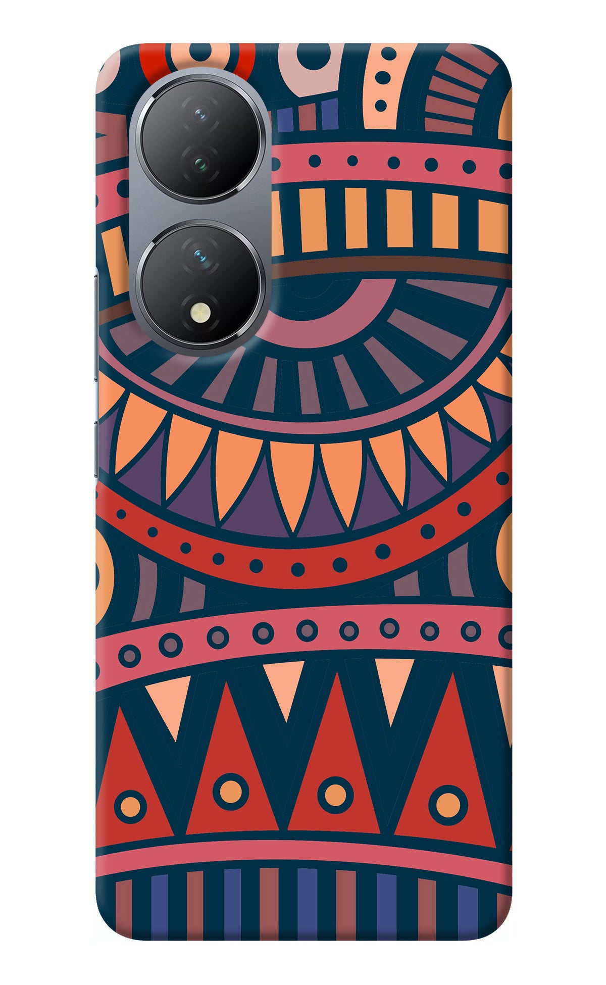 African Culture Design Vivo Y100 Back Cover