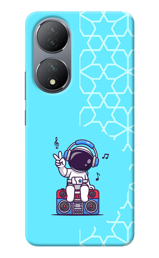 Cute Astronaut Chilling Vivo Y100 Back Cover