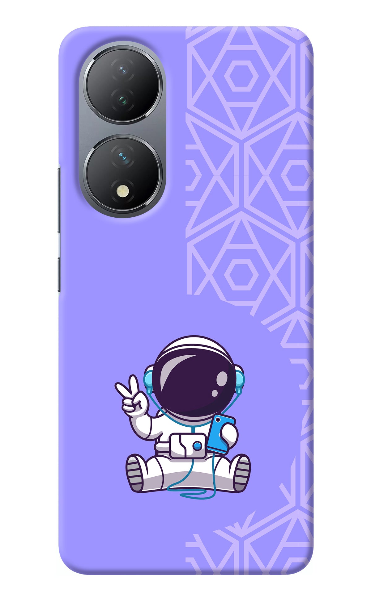 Cute Astronaut Chilling Vivo Y100 Back Cover