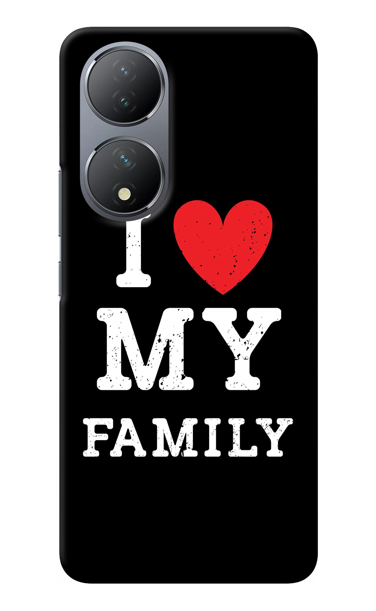 I Love My Family Vivo Y100 Back Cover