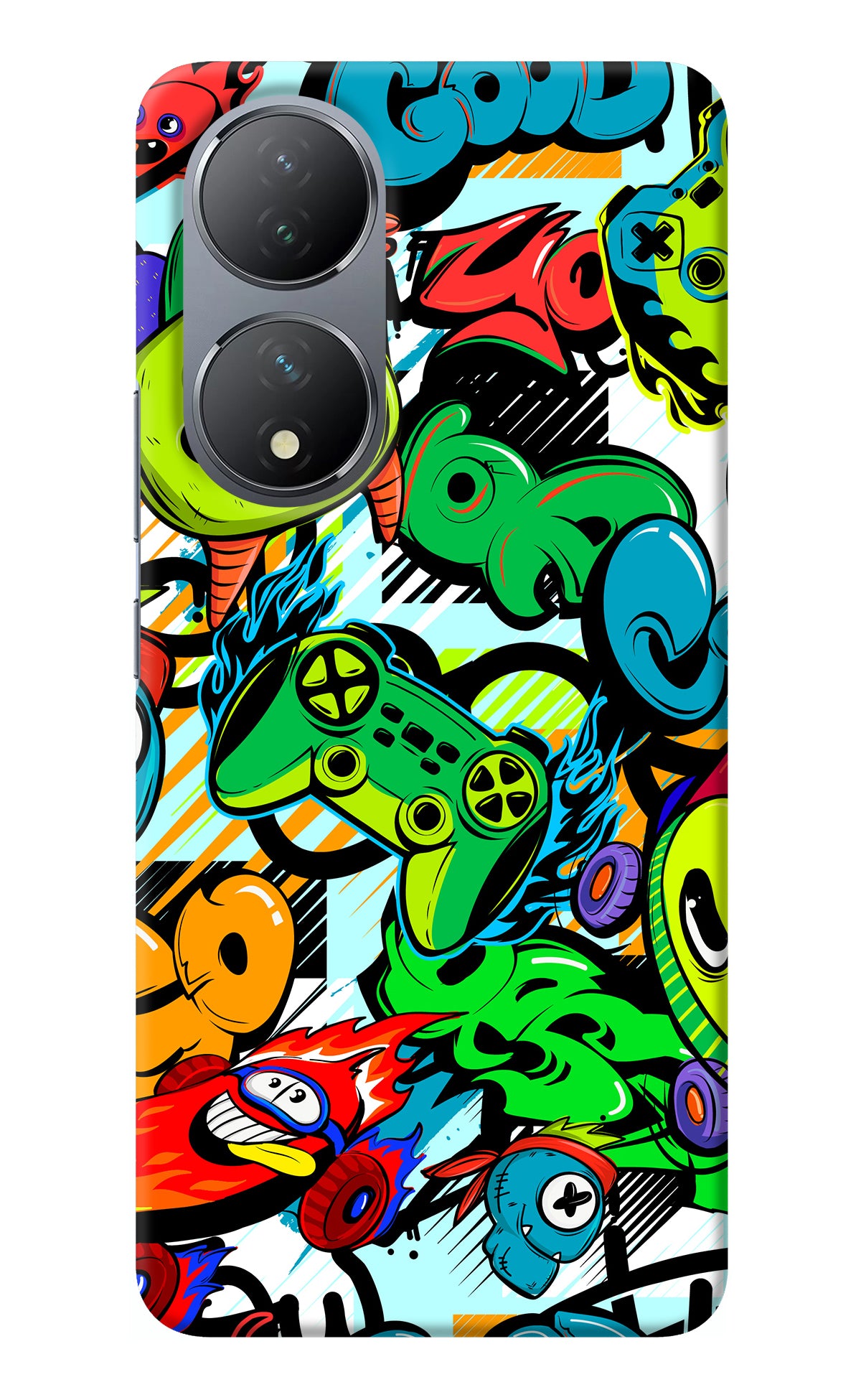 Game Doodle Vivo Y100 Back Cover