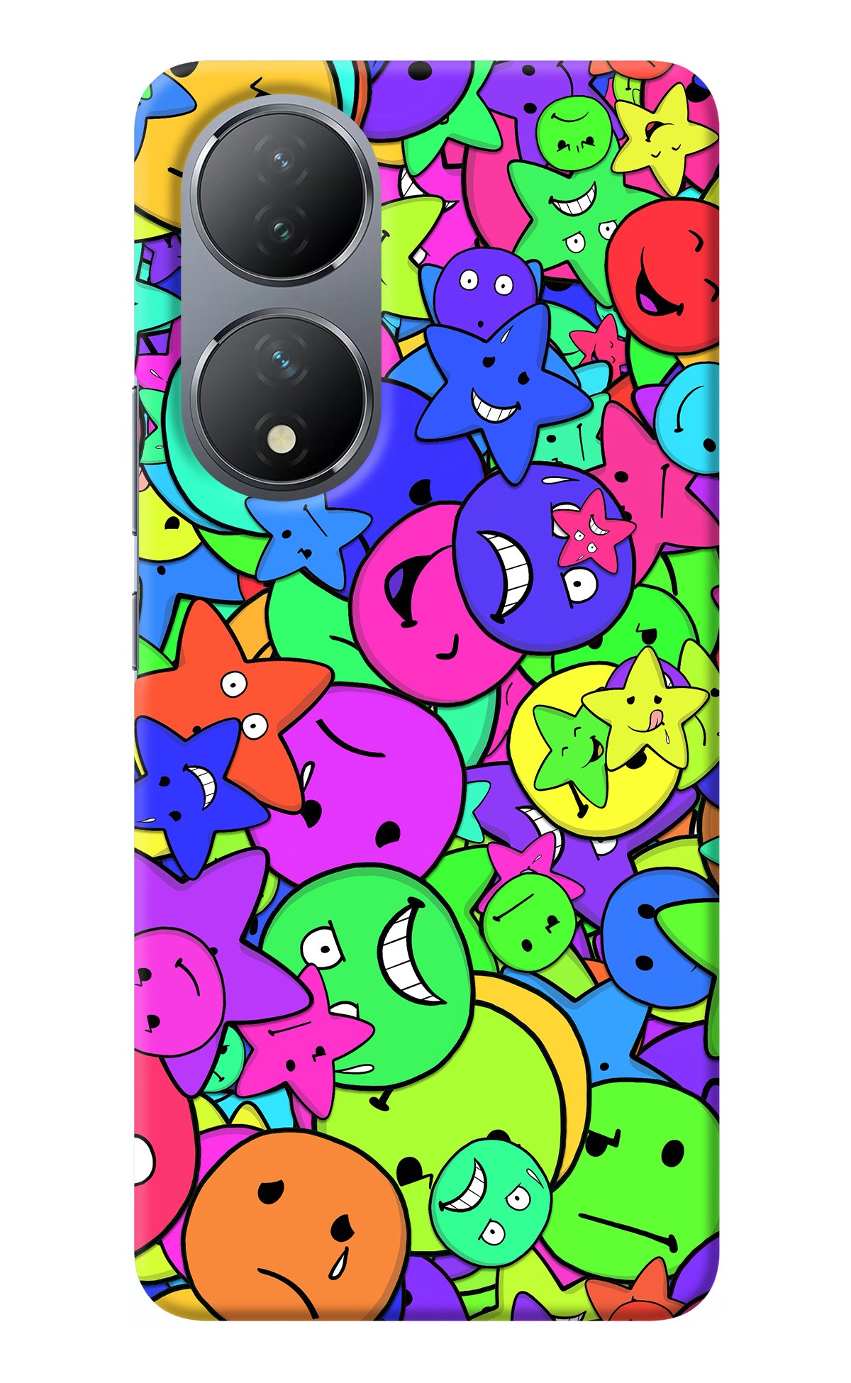 Fun Doodle Vivo Y100 Back Cover