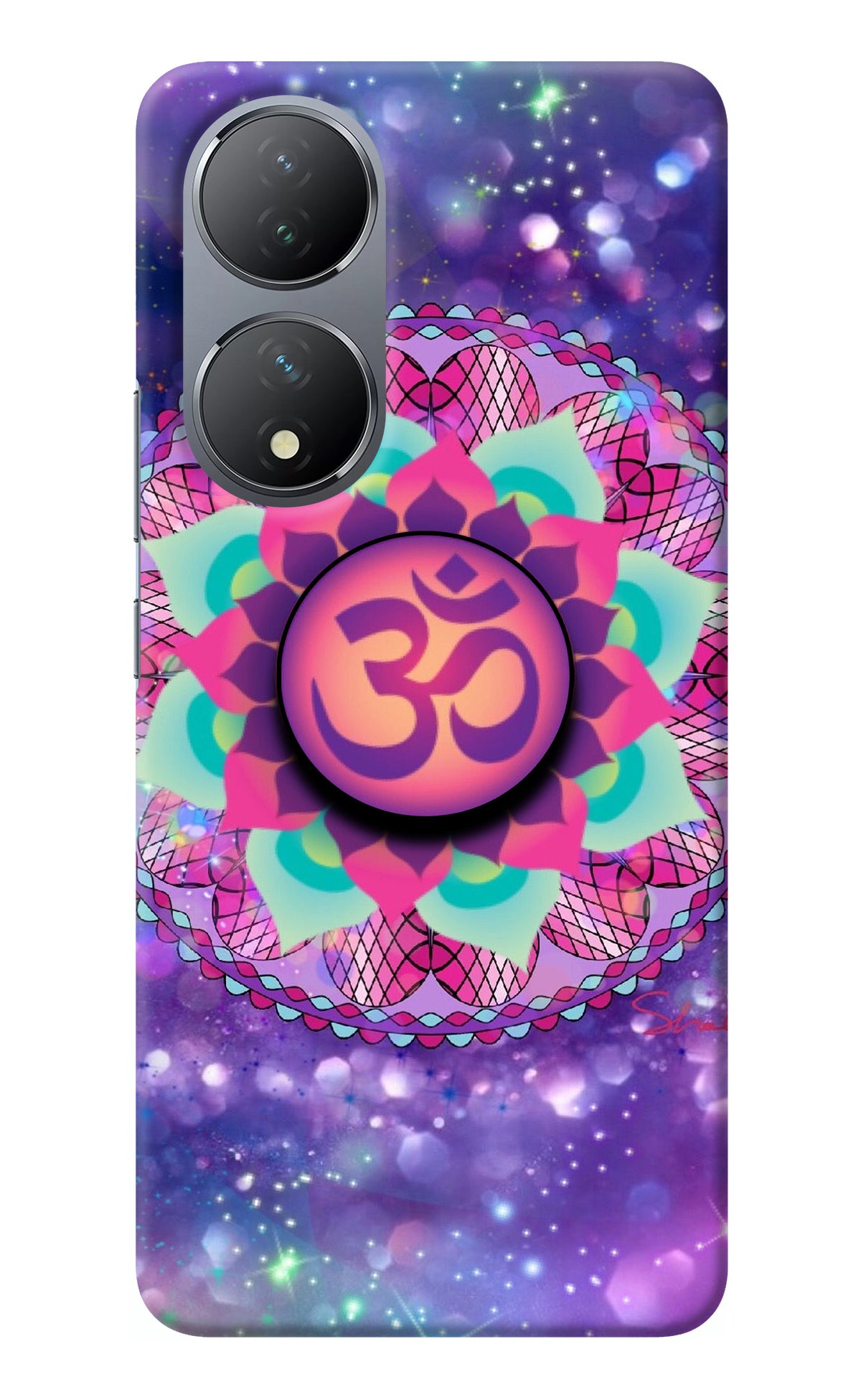 Om Purple Vivo Y100 Pop Case