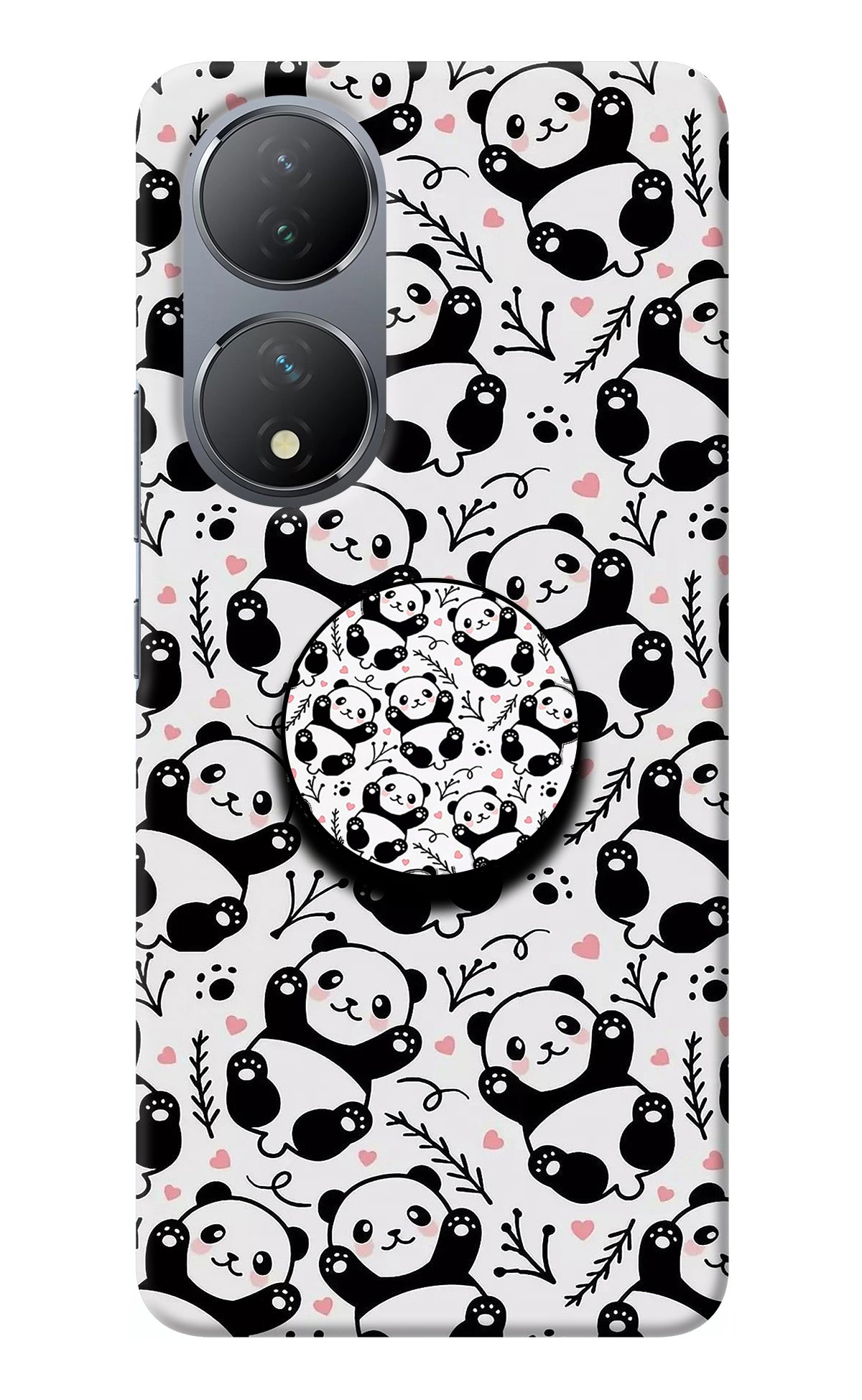 Cute Panda Vivo Y100 Pop Case