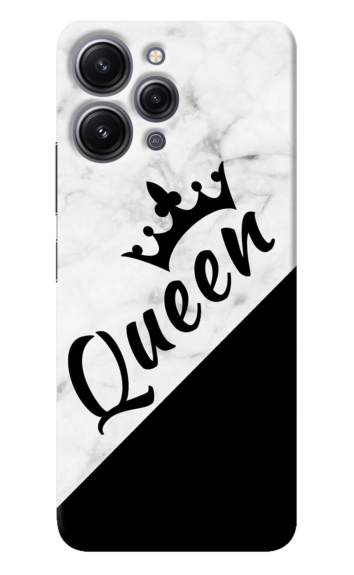 Queen Redmi 12 4G Back Cover