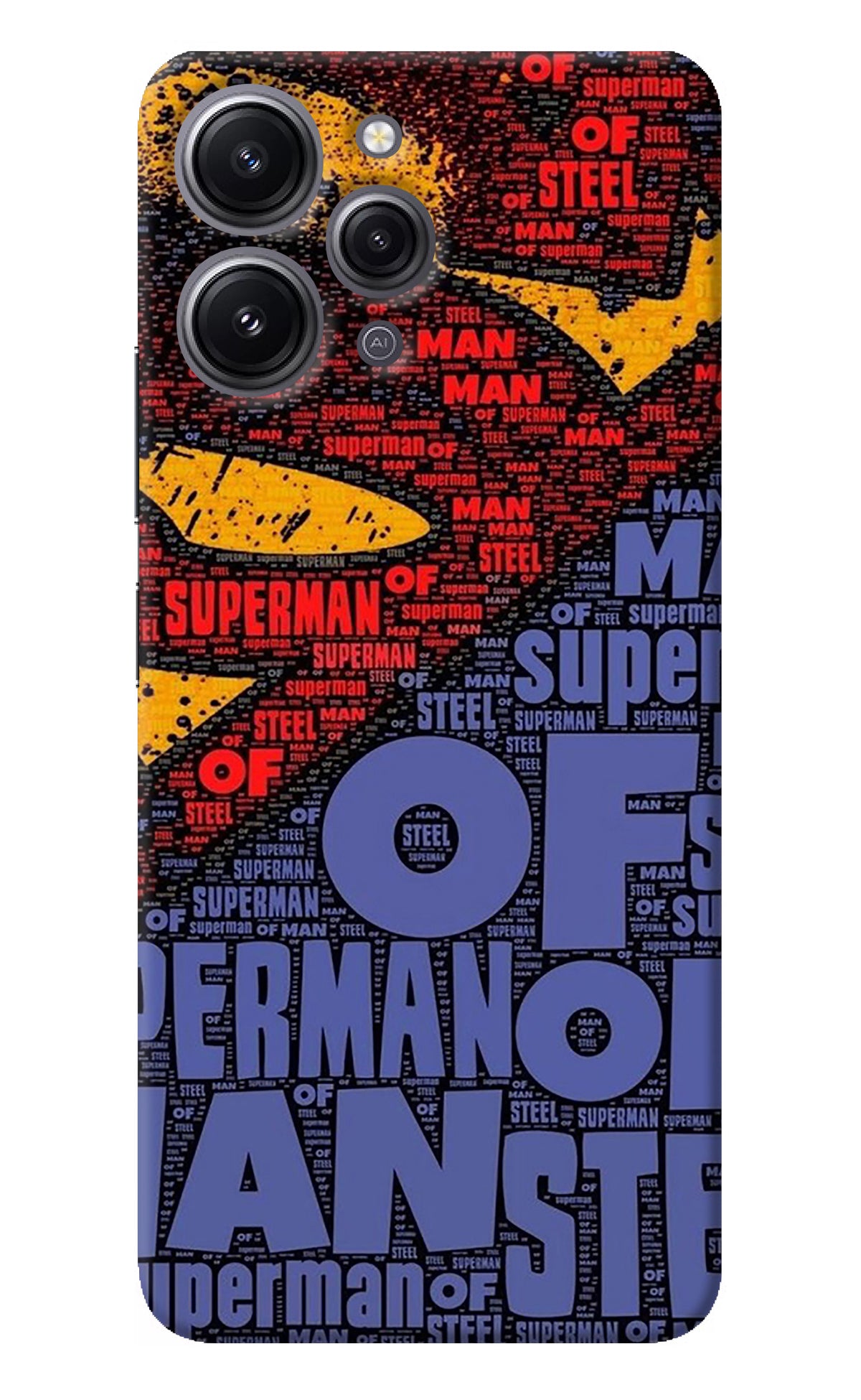 Superman Redmi 12 4G Back Cover