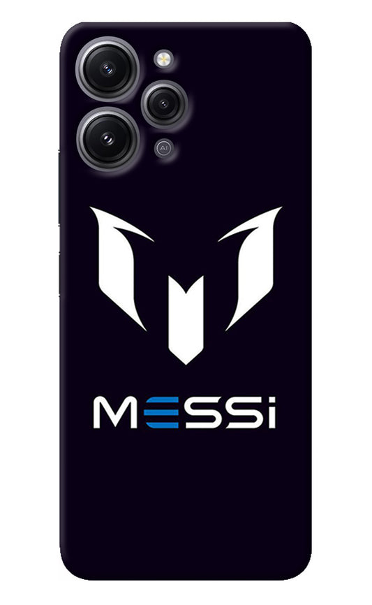 Messi Logo Redmi 12 4G Back Cover