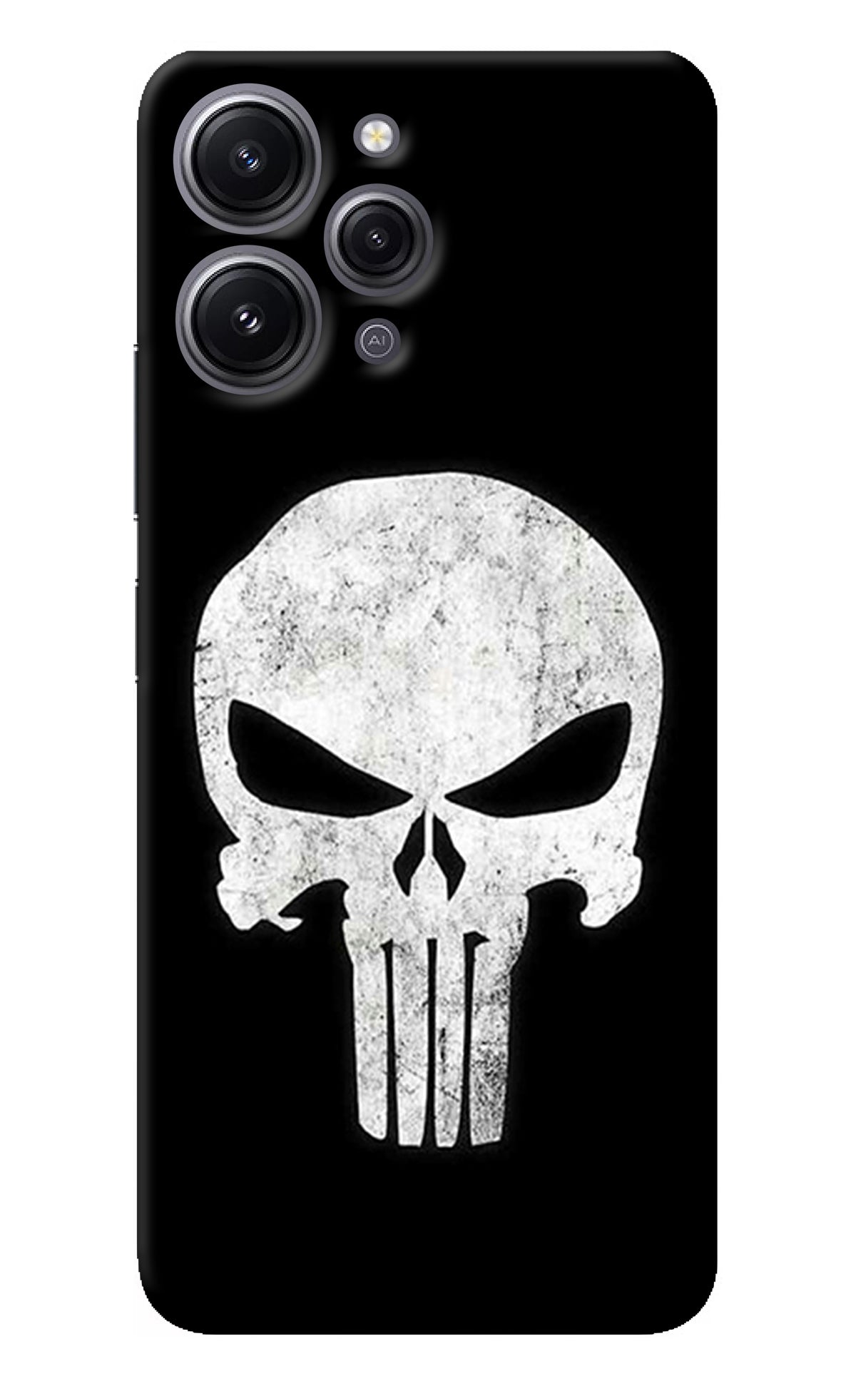 Punisher Skull Redmi 12 4G Back Cover