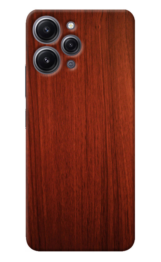 Wooden Plain Pattern Redmi 12 4G Back Cover