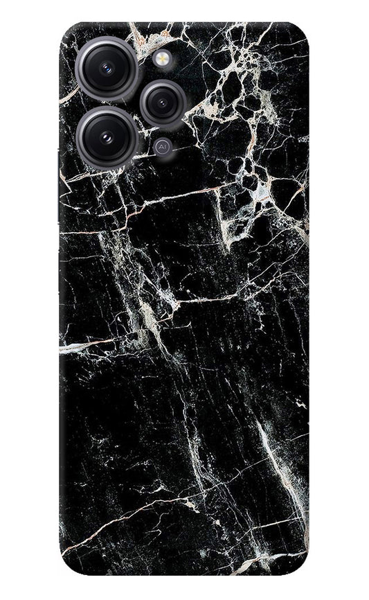 Black Marble Texture Redmi 12 4G Back Cover