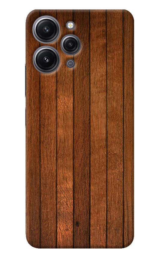 Wooden Artwork Bands Redmi 12 4G Back Cover