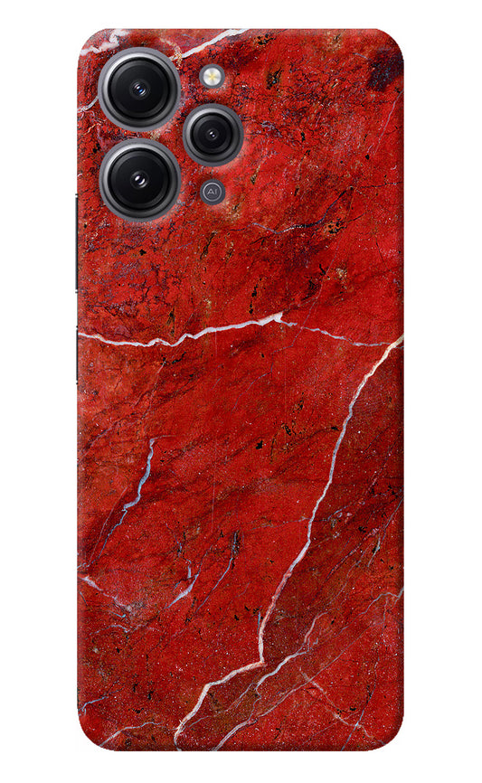 Red Marble Design Redmi 12 4G Back Cover