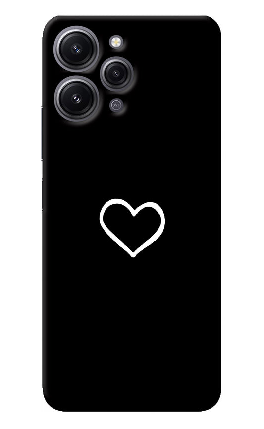 Heart Redmi 12 4G Back Cover