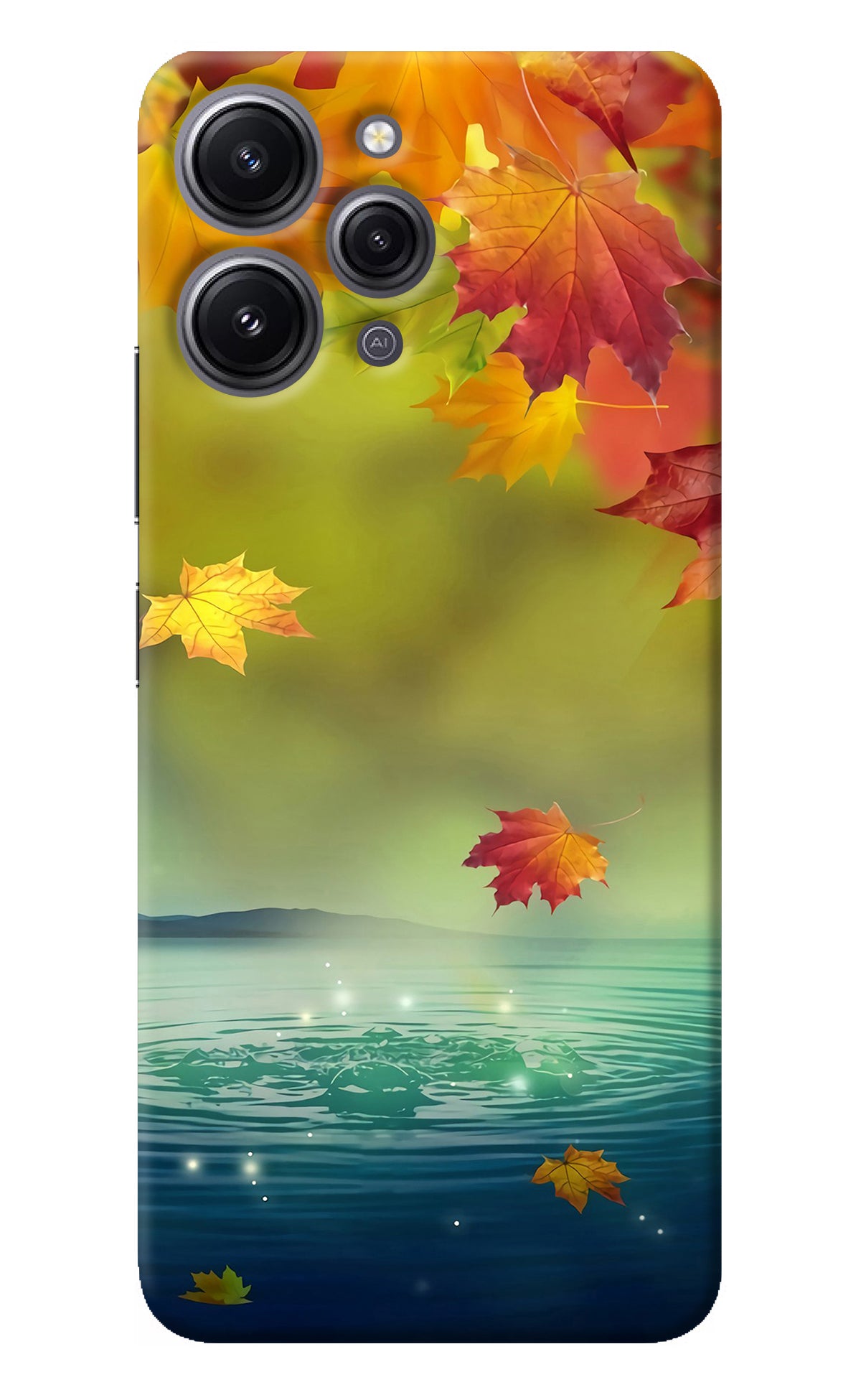 Flowers Redmi 12 4G Back Cover