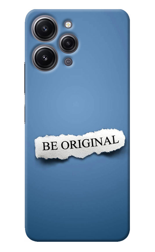 Be Original Redmi 12 4G Back Cover