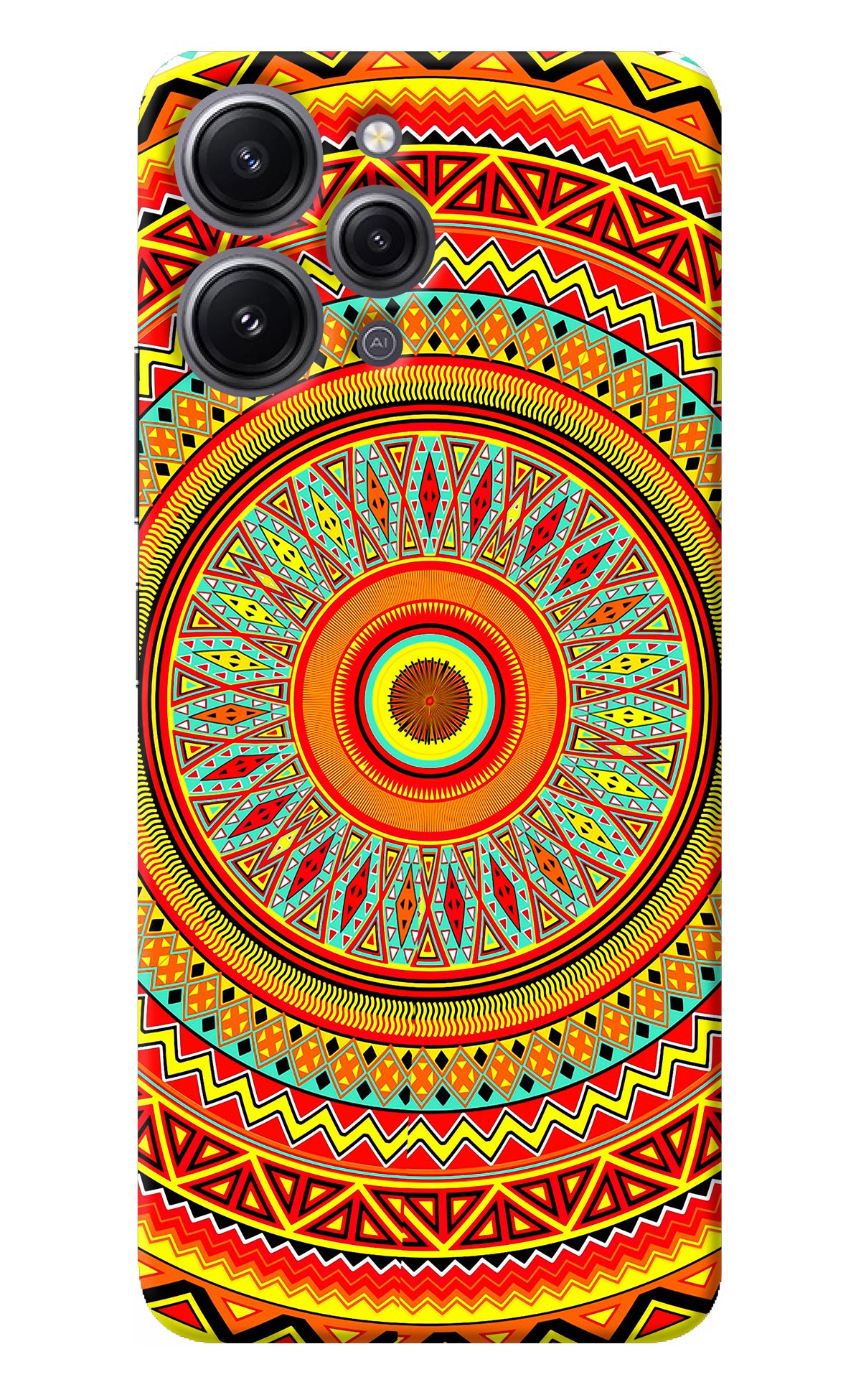 Mandala Pattern Redmi 12 4G Back Cover