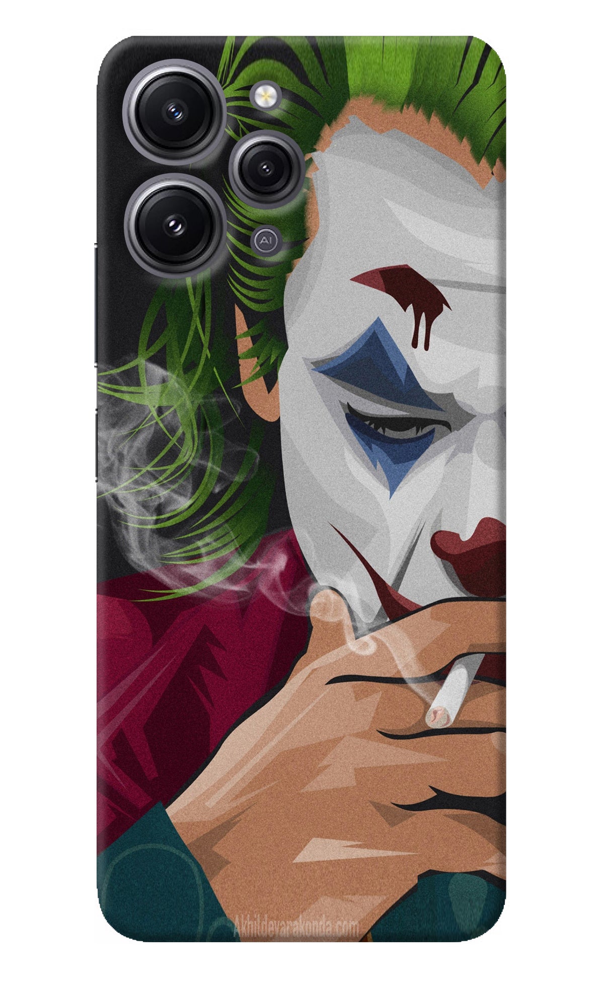 Joker Smoking Redmi 12 4G Back Cover