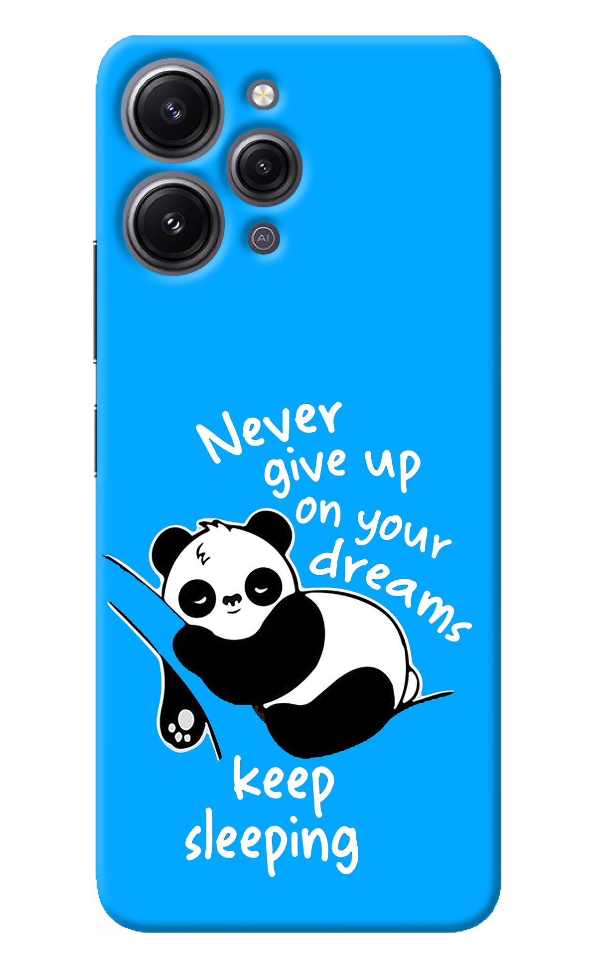 Keep Sleeping Redmi 12 4G Back Cover