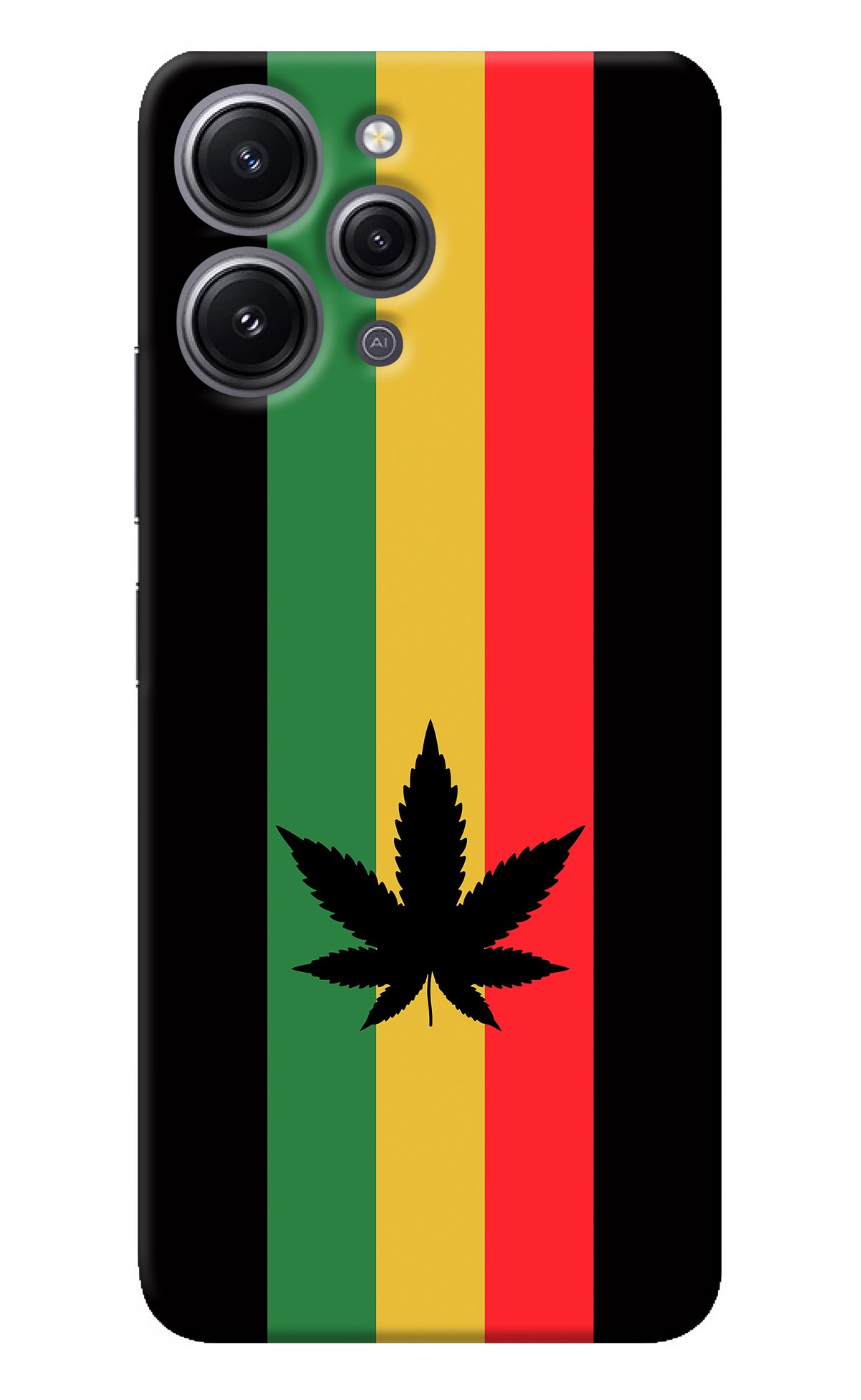 Weed Flag Redmi 12 4G Back Cover