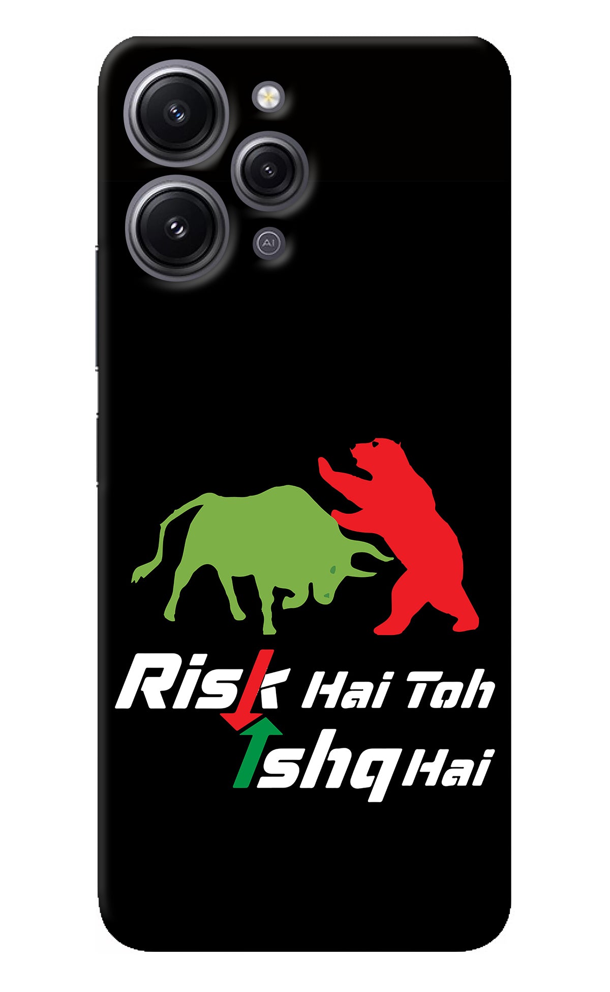 Risk Hai Toh Ishq Hai Redmi 12 4G Back Cover