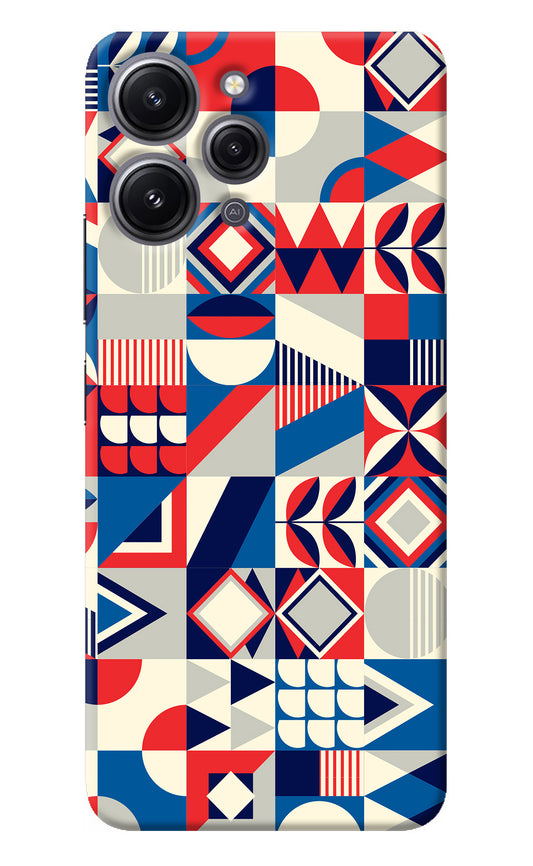 Colorful Pattern Redmi 12 4G Back Cover
