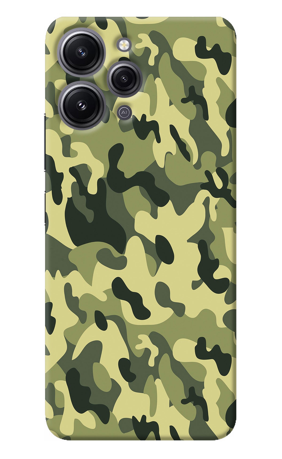 Camouflage Redmi 12 4G Back Cover