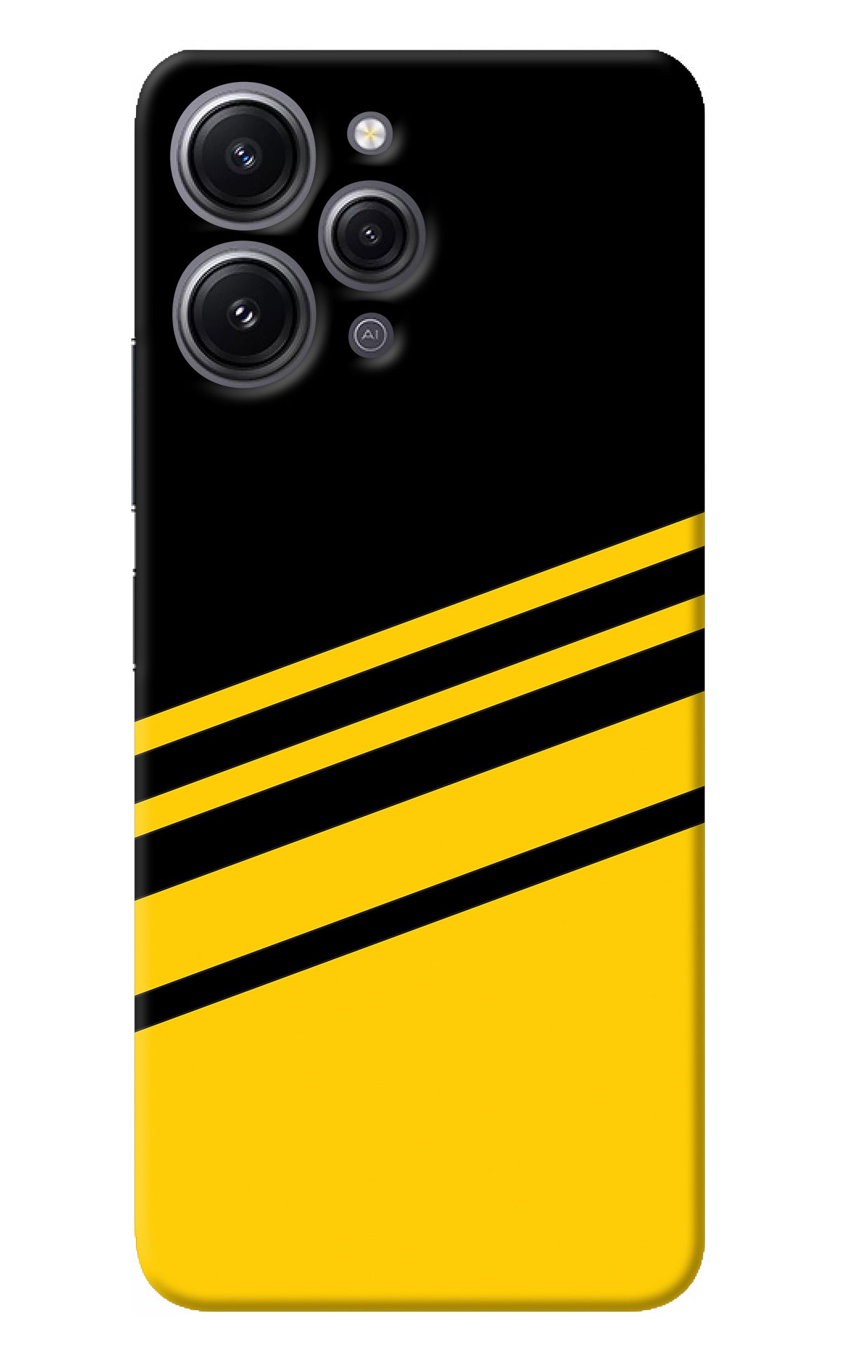 Yellow Shades Redmi 12 4G Back Cover