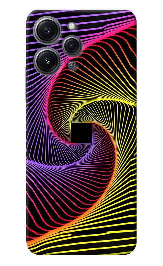 Colorful Strings Redmi 12 4G Back Cover