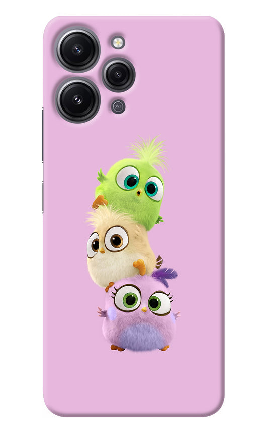 Cute Little Birds Redmi 12 4G Back Cover