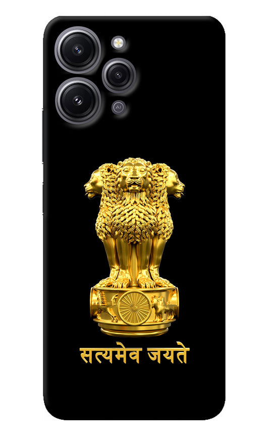 Satyamev Jayate Golden Redmi 12 4G Back Cover