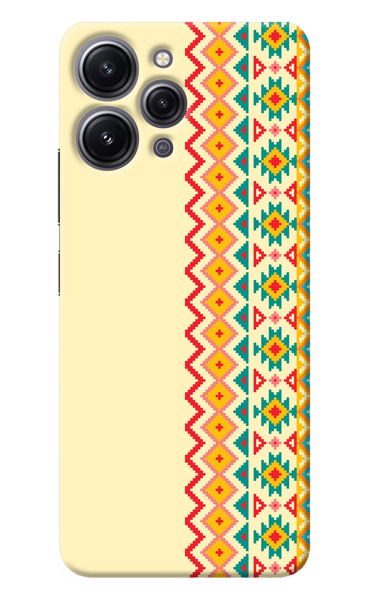 Ethnic Seamless Redmi 12 4G Back Cover