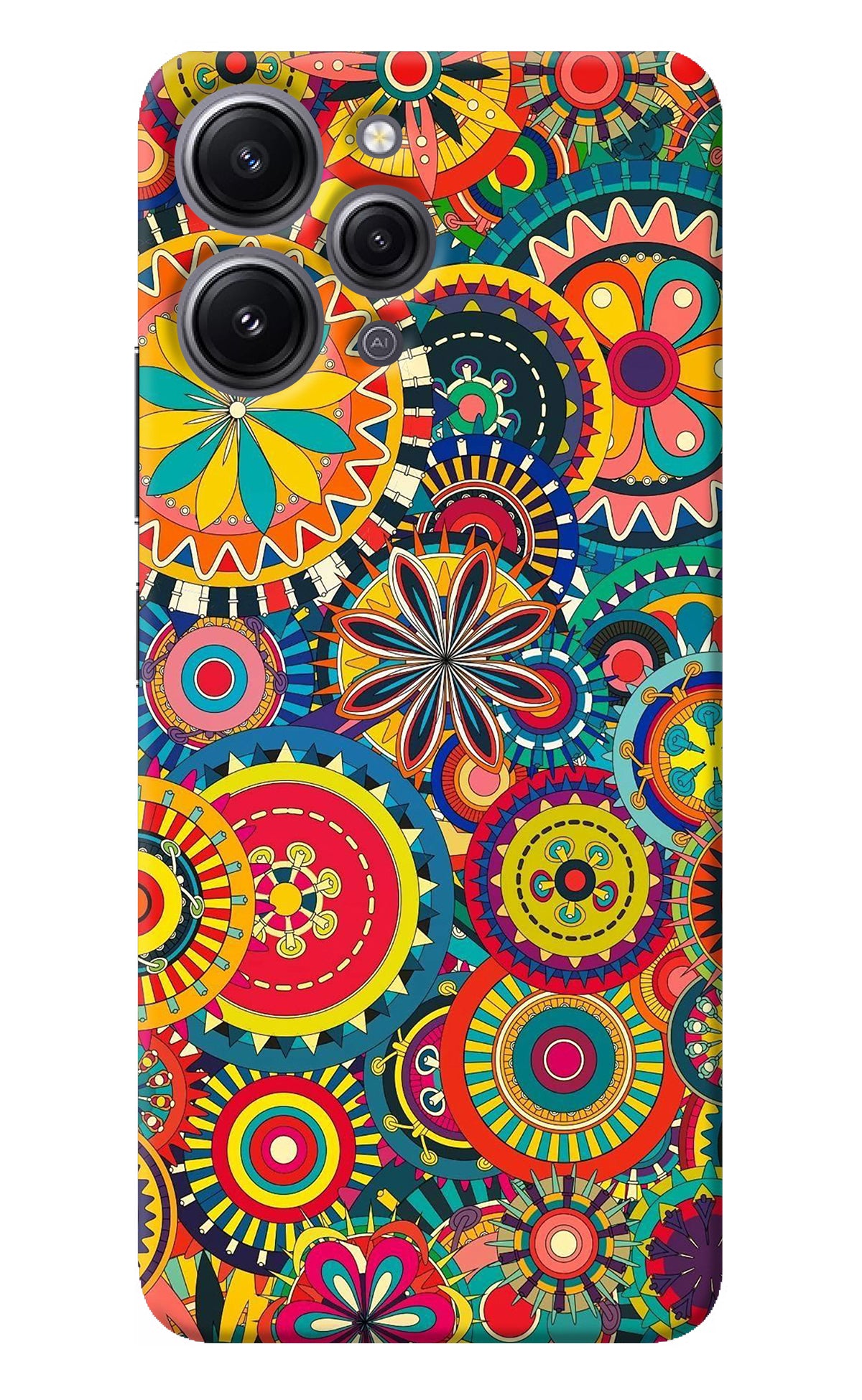 Gol Gol Art Redmi 12 4G Back Cover