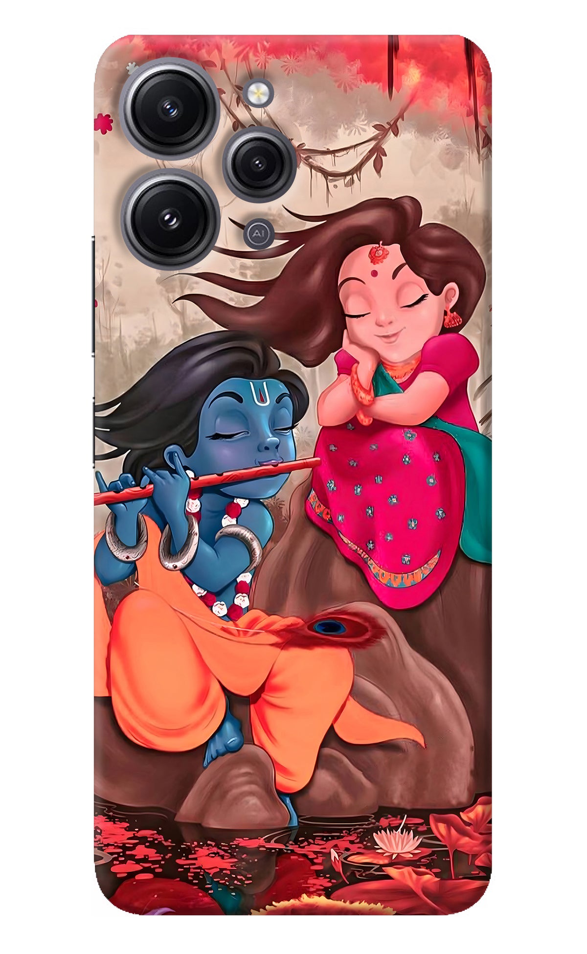 Radhe Krishna Redmi 12 4G Back Cover