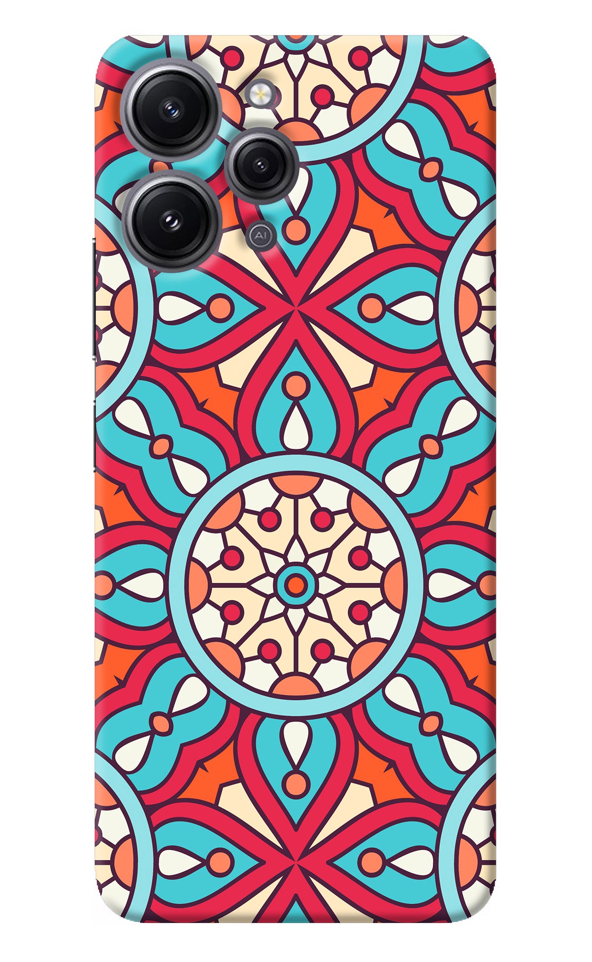 Mandala Geometric Redmi 12 4G Back Cover