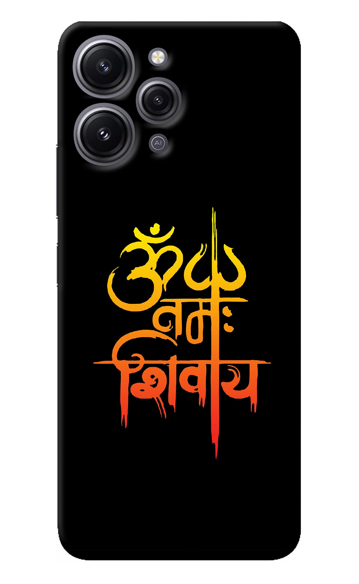 Om Namah Shivay Redmi 12 4G Back Cover