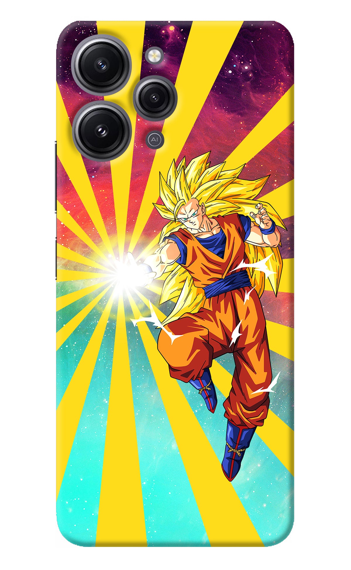 Goku Super Saiyan Redmi 12 4G Back Cover