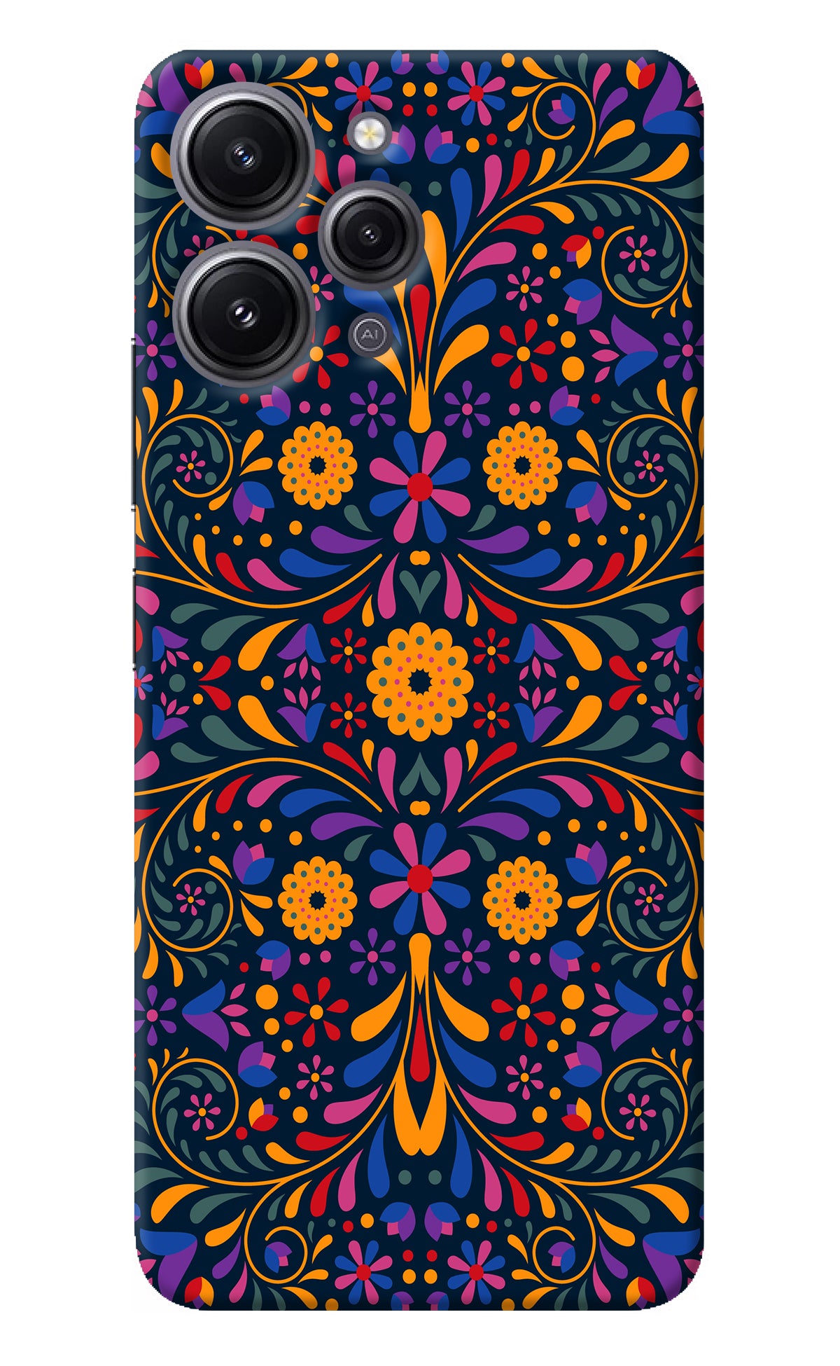 Mexican Art Redmi 12 4G Back Cover