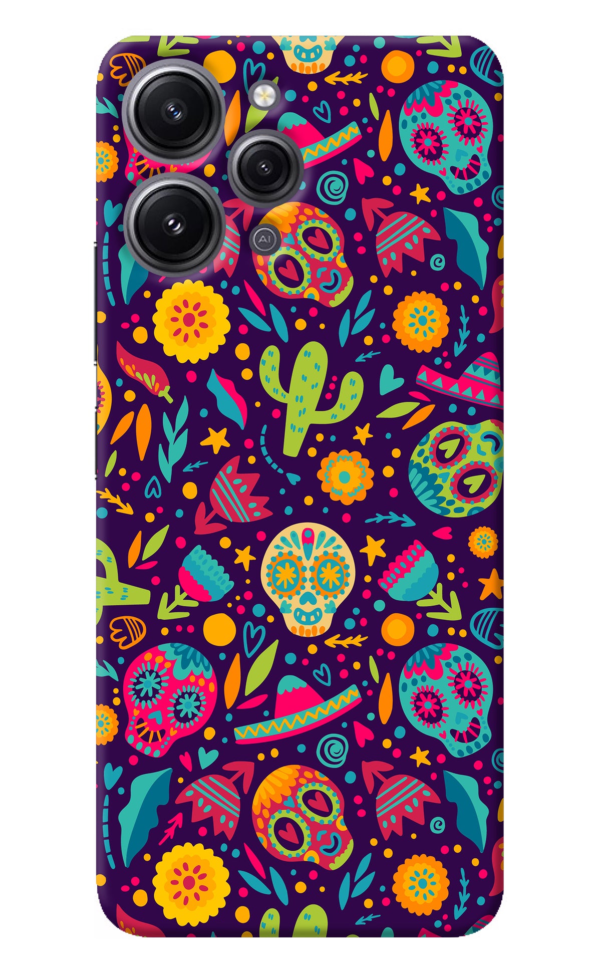 Mexican Design Redmi 12 4G Back Cover