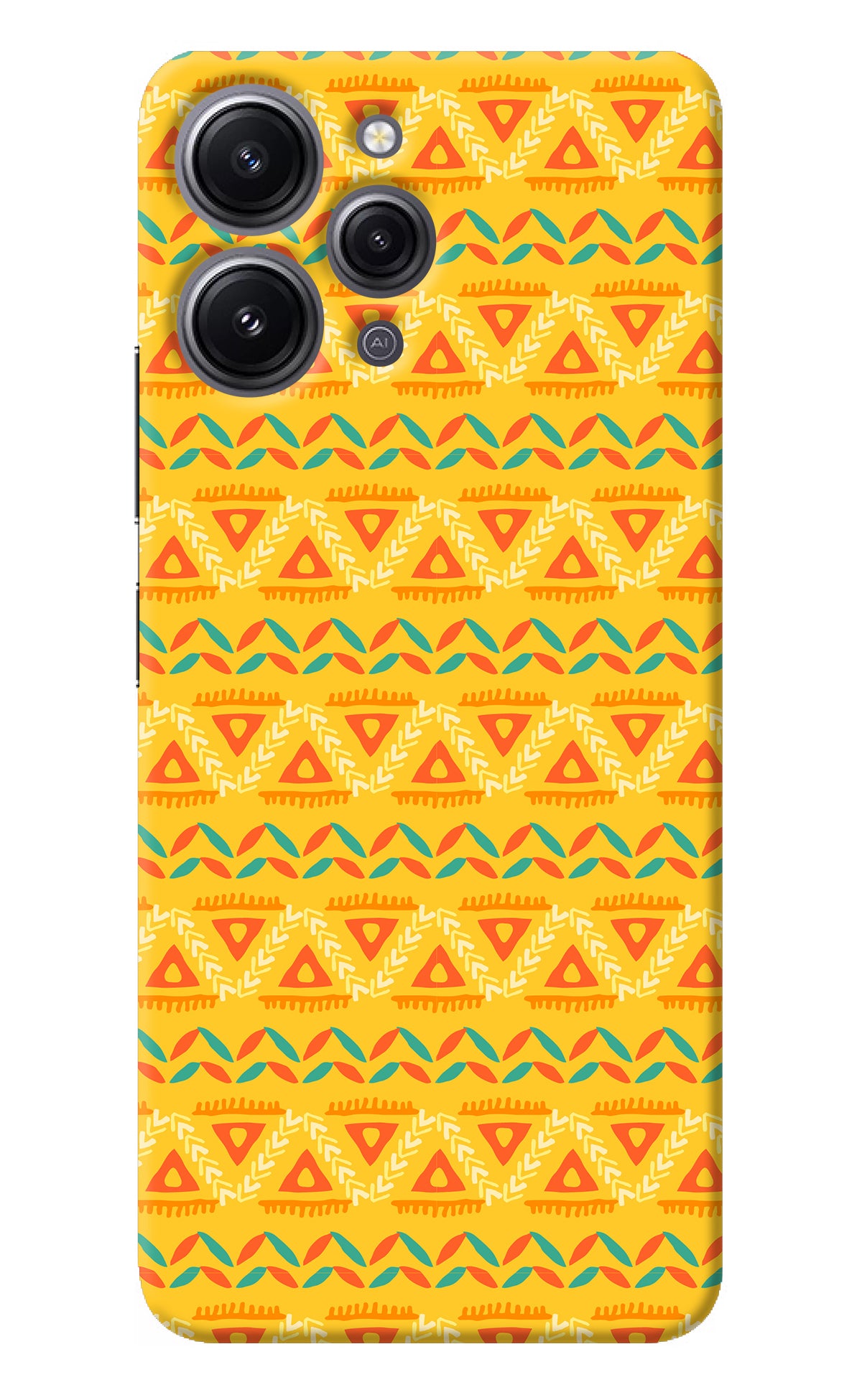 Tribal Pattern Redmi 12 4G Back Cover