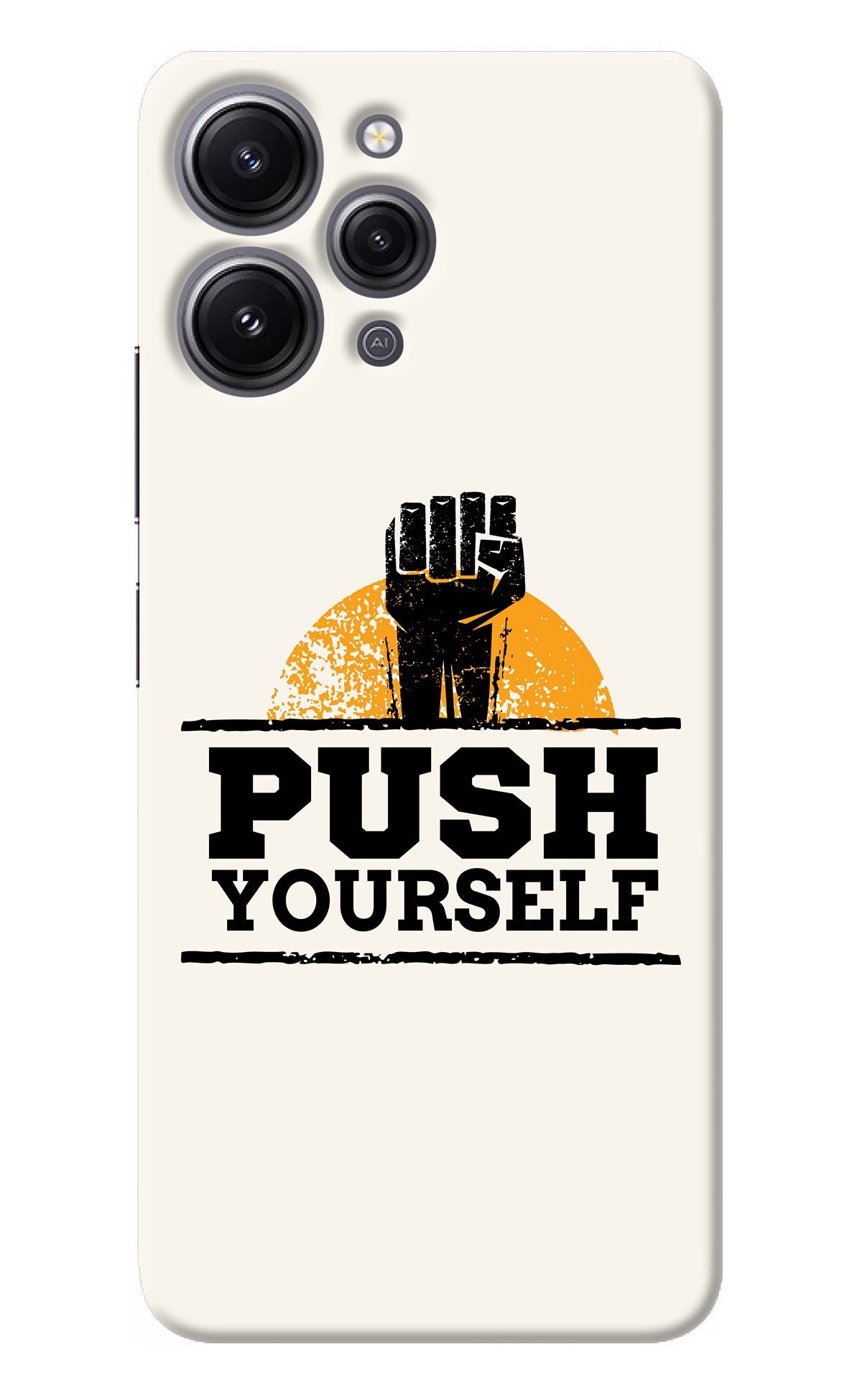 Push Yourself Redmi 12 4G Back Cover