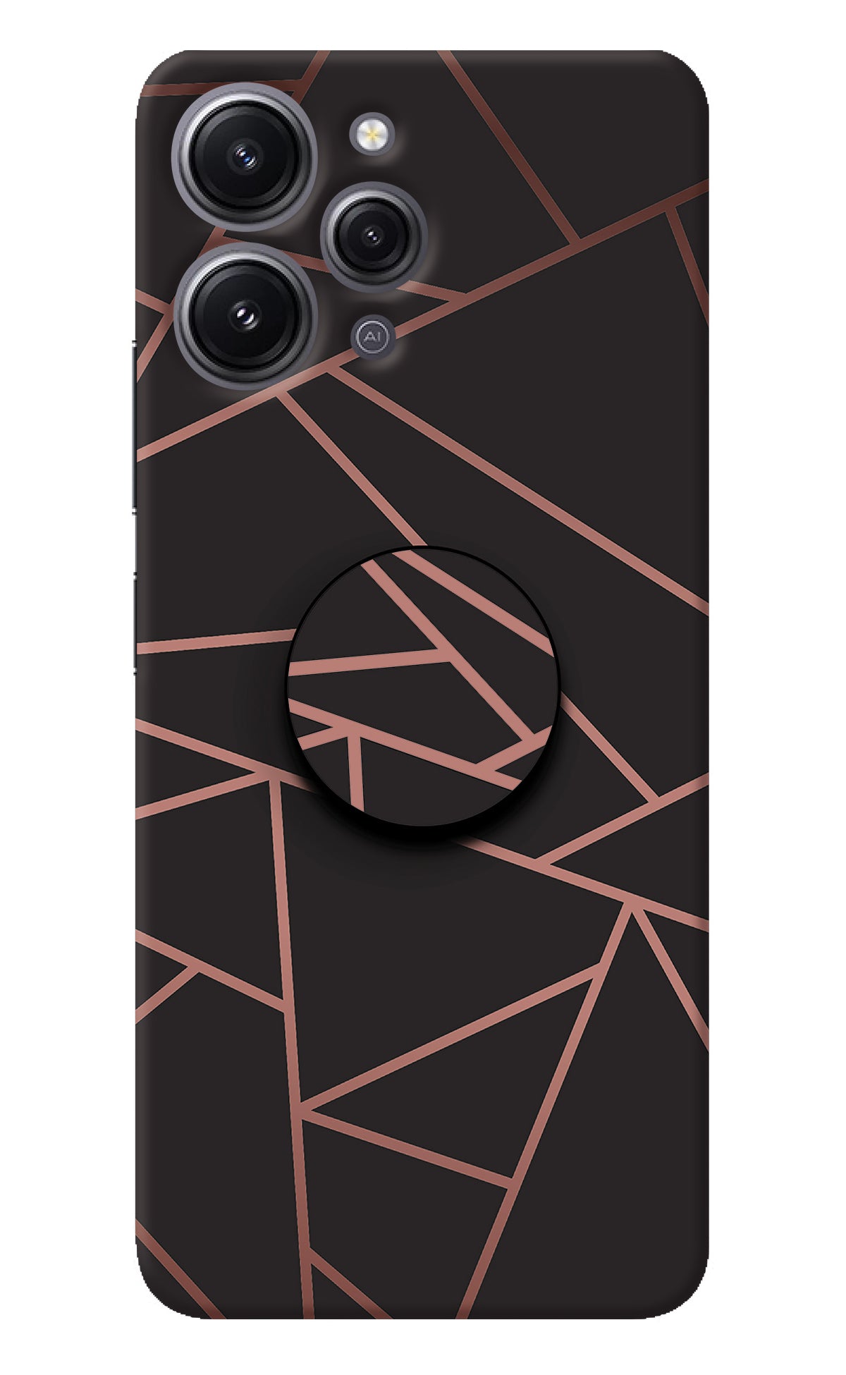 Geometric Pattern Redmi 12 4G Pop Case